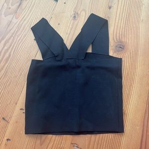 ALC black square neck tank top